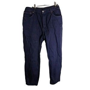 Y2K Levi's 550 Relaxed Tapered Jeans Women's Size 12 S Dyed Black #21